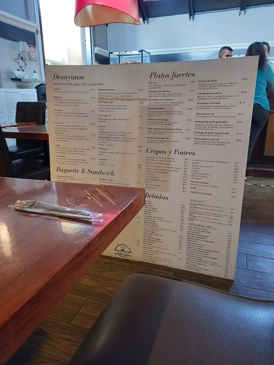Antiguo café San Javier Menu - Image 4